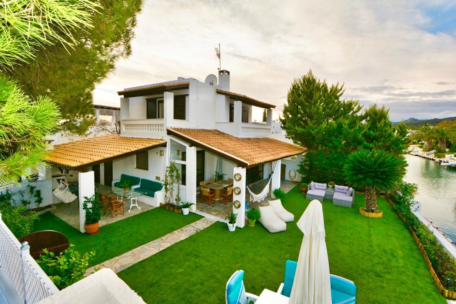 Villasonboard Dock Villa 3 Bed, 3 Bath, Canal, Greek Venice Porto Hydra Plépi Exterior foto